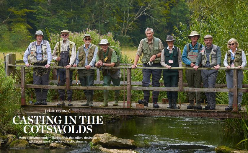 Cotswold Flyfishers and Trout and Salmon at Bibury Court